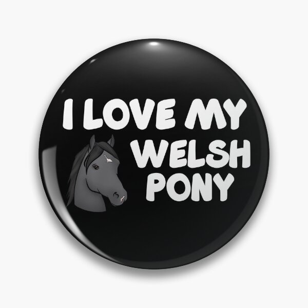 Item preview, I Love my Welsh Pony! (Black) designed and sold by theaadesigns.