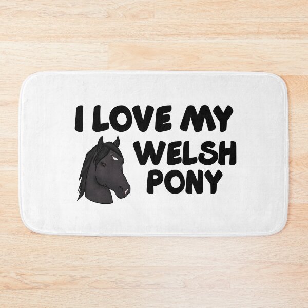 Item preview, Copy of I Love my Welsh Pony! (White) designed and sold by theaadesigns.