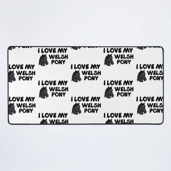 Item preview, Copy of I Love my Welsh Pony! (White) designed and sold by theaadesigns.