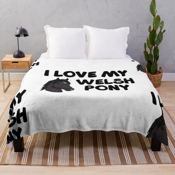 Item preview, Copy of I Love my Welsh Pony! (White) designed and sold by theaadesigns.