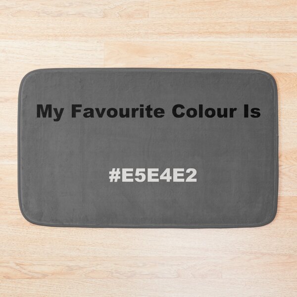 Item preview, My Favourite Colour Is #E5E4E2 designed and sold by kiippers.