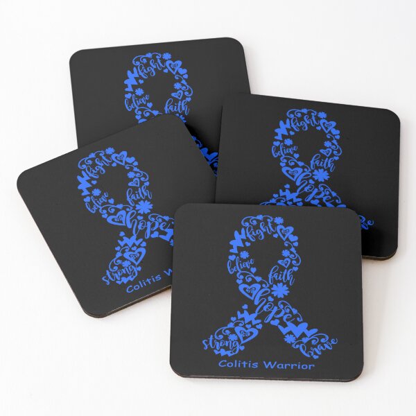 Item preview, Colitis Warrior - Colitis Ribbon Strong Hope Believe Fight Faith Brave designed and sold by CansellBar.