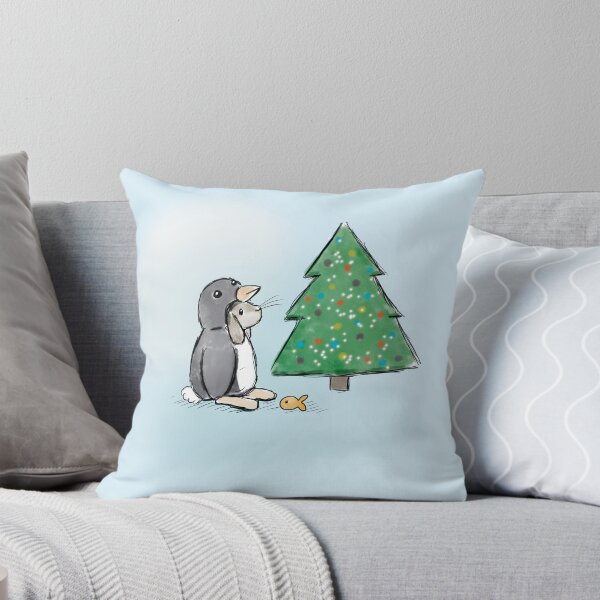 Item preview, Christmas bunny in penguin suit  designed and sold by Willow Grove Designs.