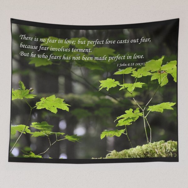 Item preview, Perfect Love Has No Fear designed and sold by KirtTisdale.
