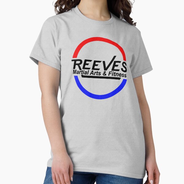 Reeves Martial Arts & Fitness Black Logo Classic T-Shirt