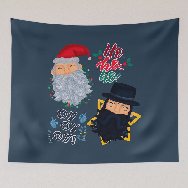 Item preview, Happy Holidays Ho Ho Ho, Oy Oy Oy designed and sold by Give Me that Pencil.