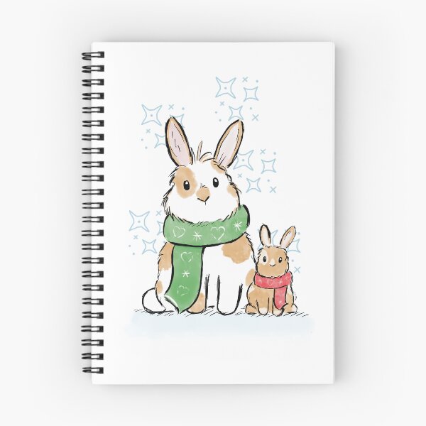 Item preview, Christmas bunny pals designed and sold by Willow Grove Designs.
