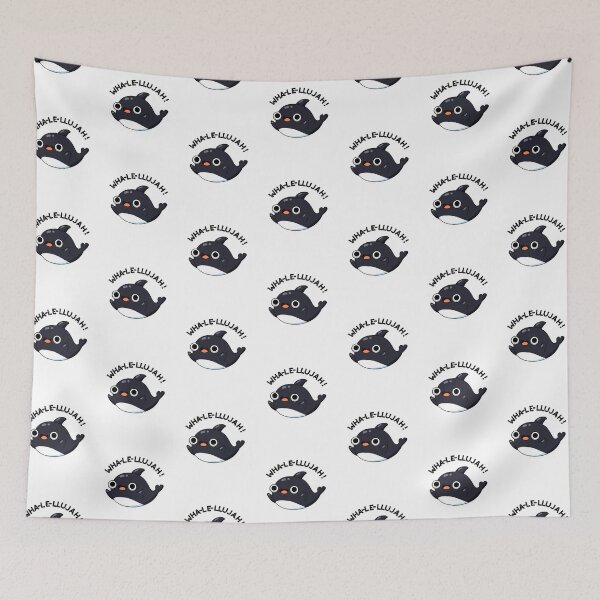 Item preview, Wha-le-llujah Funny Whale Puns  designed and sold by punnybone.