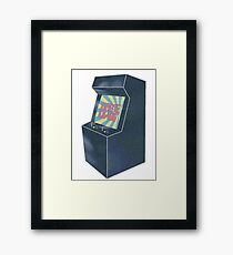 Retro Arcade Framed Print