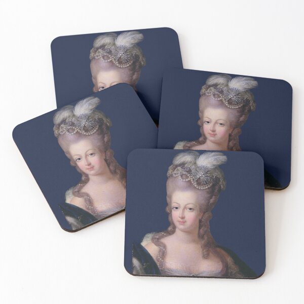 Item preview, Marie Antoinette vintage painting cutout designed and sold by venomouspixie.