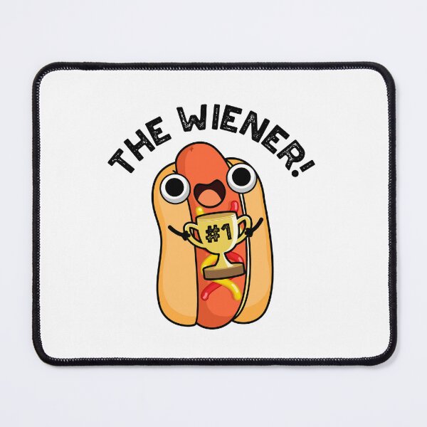 Item preview, The Wiener Funny Hot Dog Puns  designed and sold by punnybone.