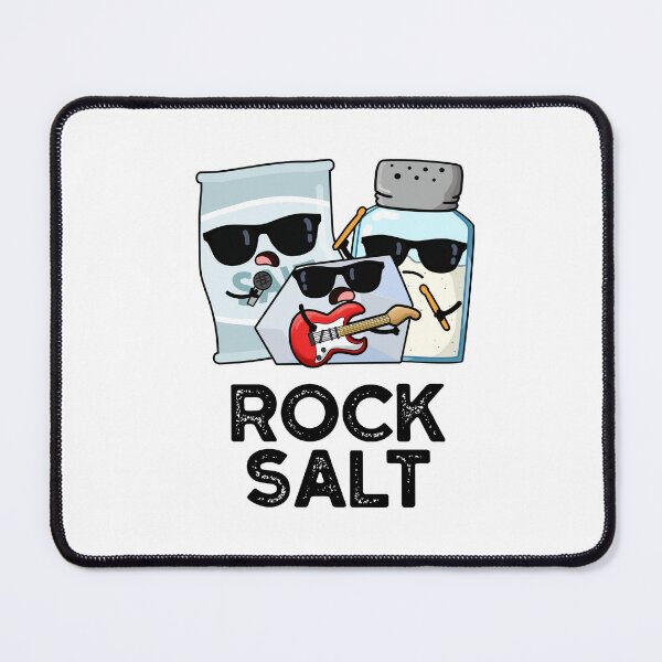 Item preview, Rock Salt Funny Condiment Puns designed and sold by punnybone.
