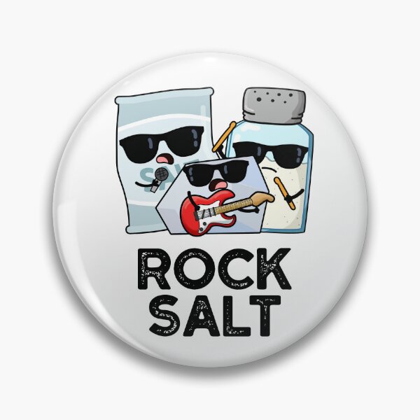 Item preview, Rock Salt Funny Condiment Puns  designed and sold by punnybone.