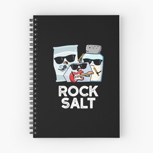 Item preview, Rock Salt Funny Condiment Puns (Dark BG) designed and sold by punnybone.