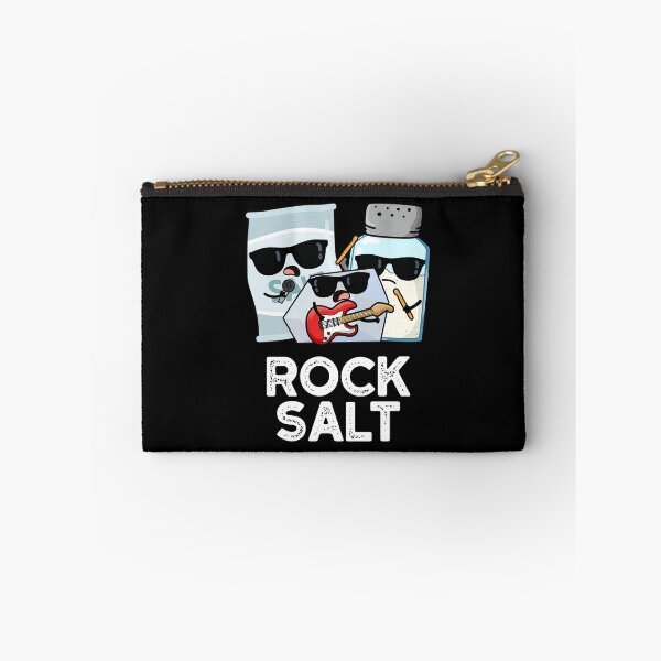 Item preview, Rock Salt Funny Condiment Puns (Dark BG) designed and sold by punnybone.