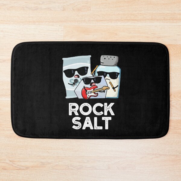 Item preview, Rock Salt Funny Condiment Puns (Dark BG) designed and sold by punnybone.