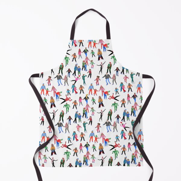 Item preview, Ice Skating Family Fun on the Ice rink at Christmas designed and sold by MagentaRose.