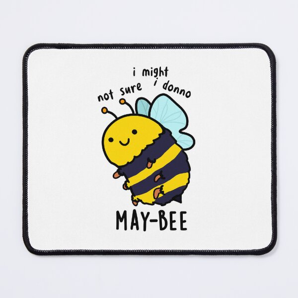 Item preview, May-bee Funny Insect Bee Puns  designed and sold by punnybone.