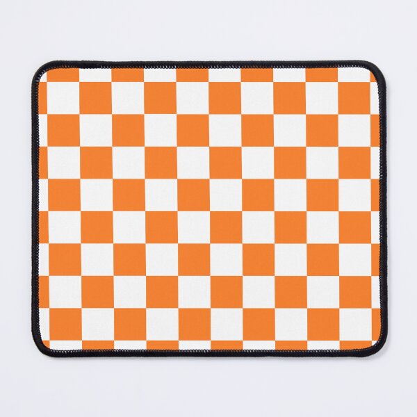 Item preview, Checkered Orange and White  designed and sold by lornakay.