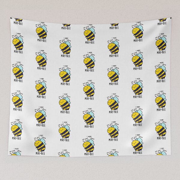 Item preview, May-bee Funny Insect Bee Puns  designed and sold by punnybone.