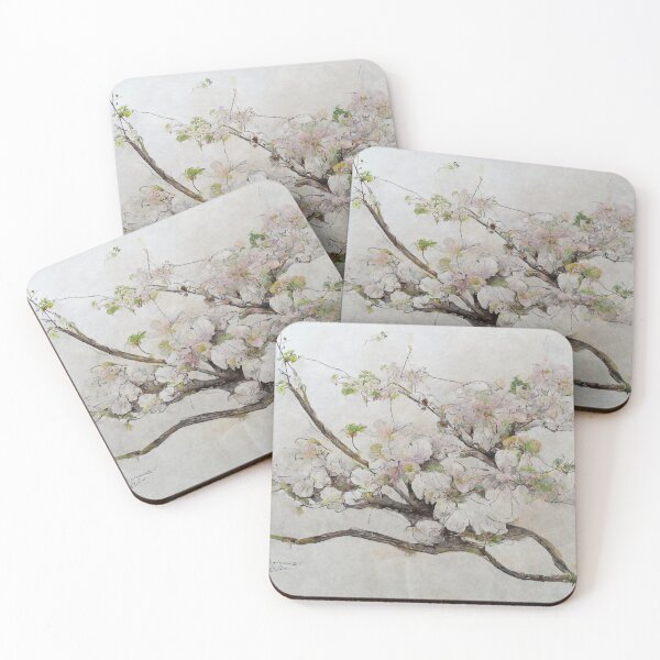 Item preview, Japanese cherry blossom branch designed and sold by flowinglobe.
