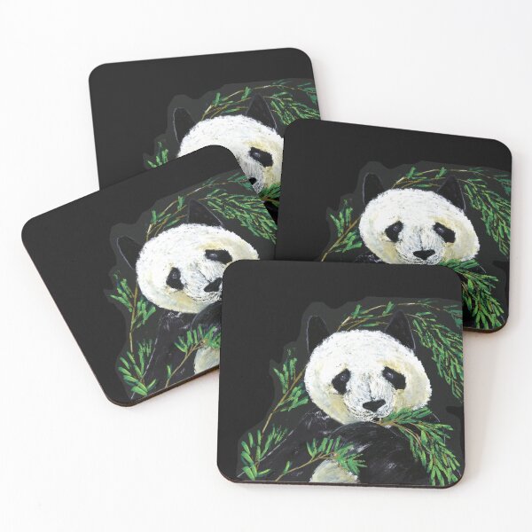 Item preview, Panda Snacks | Watercolor Art by Sulazen designed and sold by SULAZEN.