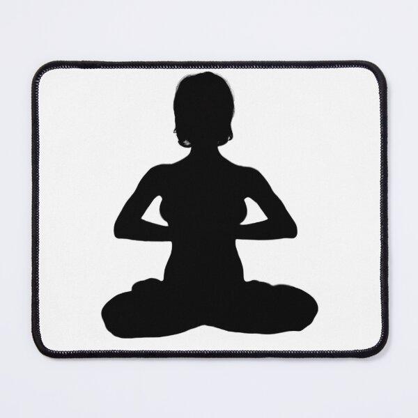 Item preview, Yoga Namaste Silhouette designed and sold by RealmsBeyond.