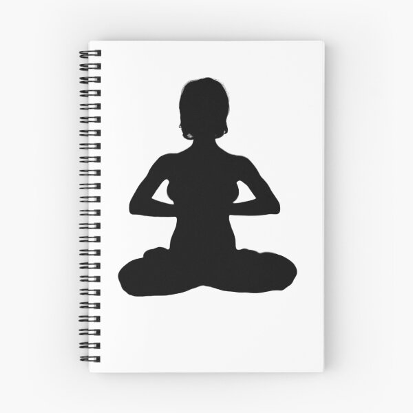 Item preview, Yoga Namaste Silhouette designed and sold by RealmsBeyond.