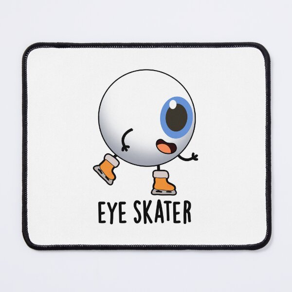 Item preview, Eye Skater Funny Ice Skating Puns  designed and sold by punnybone.