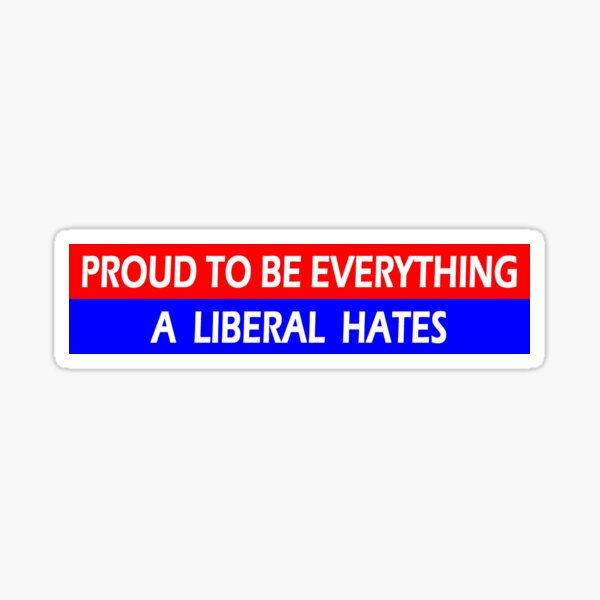 Republican Conservative - Pro Trump T Shirt Bumper Sticker 2020 Sticker