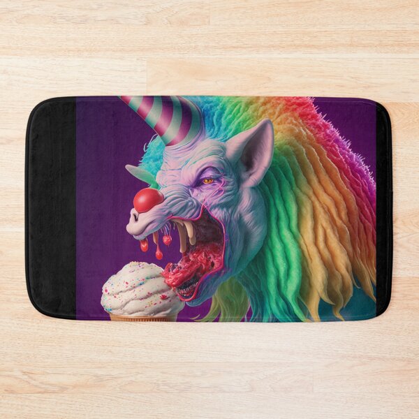 Item preview, halloween  unicorn eating icecream designed and sold by MrUtDesign.