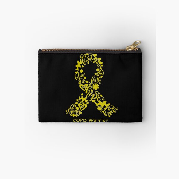 Item preview, COPD Warrior - COPD Ribbon Strong Hope Believe Fight Faith Brave designed and sold by CansellBar.