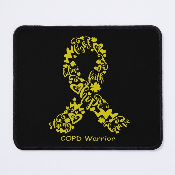 Item preview, COPD Warrior - COPD Ribbon Strong Hope Believe Fight Faith Brave designed and sold by CansellBar.