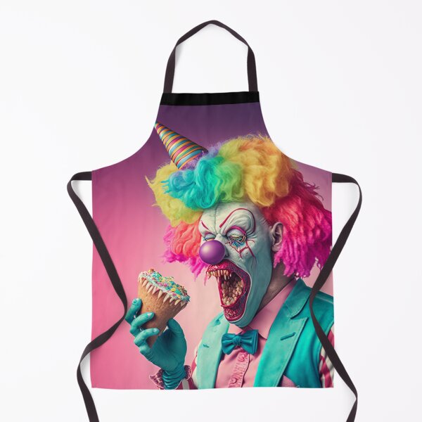 Artikelvorschau, halloween clown eating icecream entworfen und verkauft von MrUtDesign.