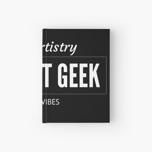 Fine Art Geek logo Hardcover Journal