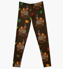 Thanksgiving Turkey pattern Leggings