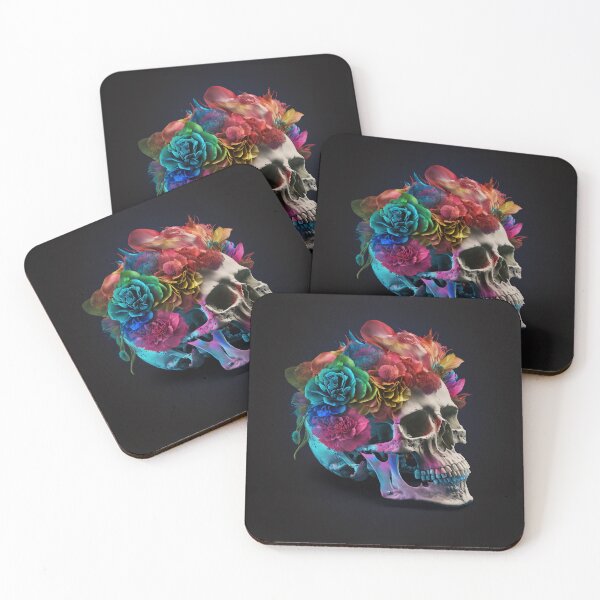 Item preview, flora skull designed and sold by MrUtDesign.