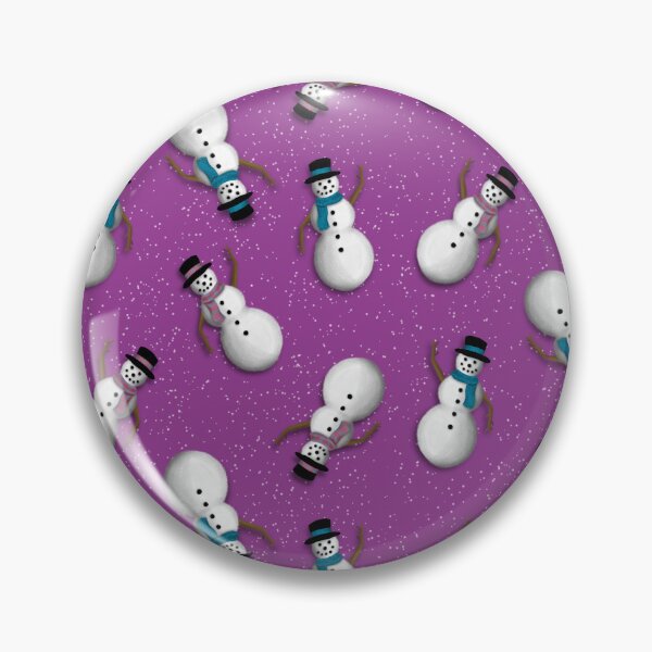 Item preview, Snowmen Christmas Pattern designed and sold by AlwaysBeColoring.