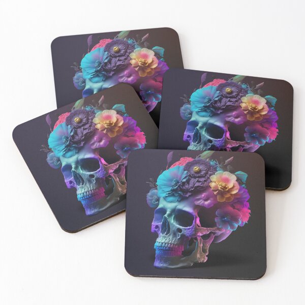 Item preview, flora skull designed and sold by MrUtDesign.