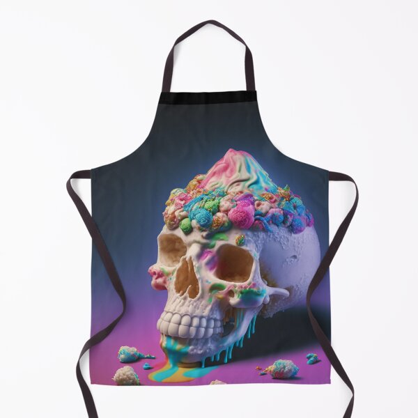 Artikelvorschau, icecream skull entworfen und verkauft von MrUtDesign.