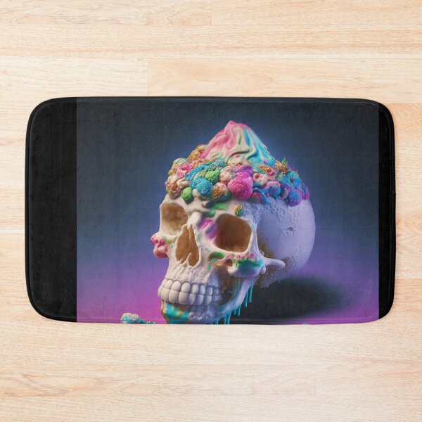 Artikelvorschau, icecream skull entworfen und verkauft von MrUtDesign.