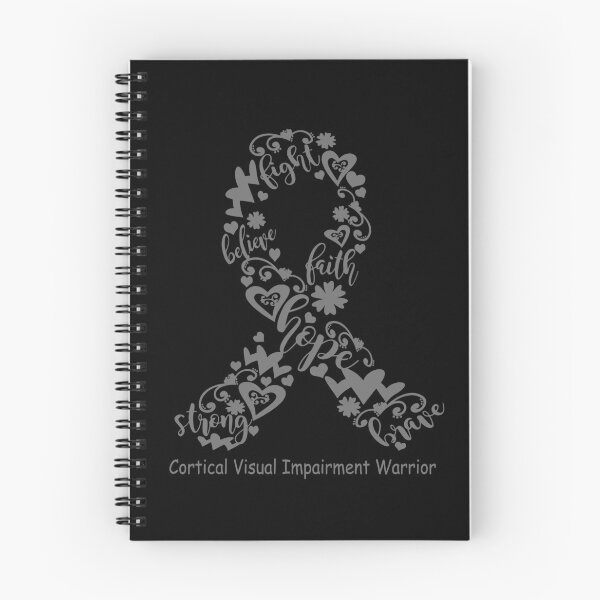 Item preview, Cortical Visual Impairment Warrior - Cortical Visual Impairment Ribbon Strong Hope Believe Fight Faith Brave designed and sold by CansellBar.