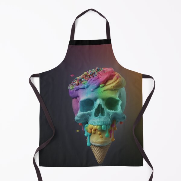Artikelvorschau, icecream skull entworfen und verkauft von MrUtDesign.