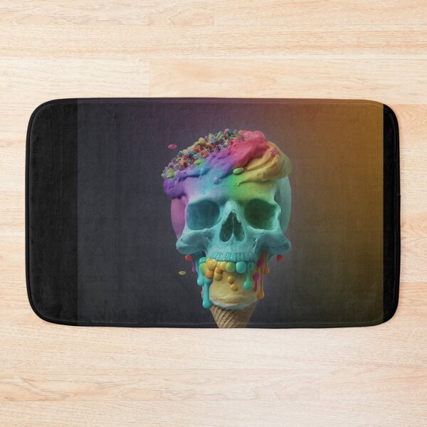 Artikelvorschau, icecream skull entworfen und verkauft von MrUtDesign.