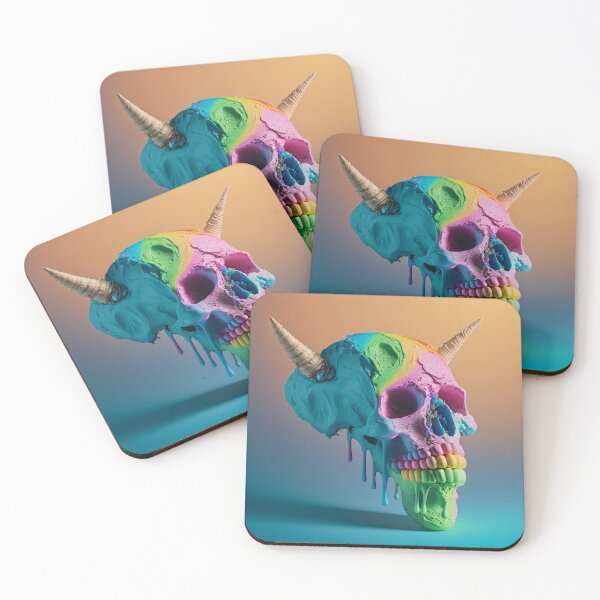 Artikelvorschau, icecream skull entworfen und verkauft von MrUtDesign.