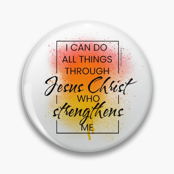 Item preview, Christian I Can Do All Things Red and Yellow Alcohol Ink Bible Verse designed and sold by StephanieWard.