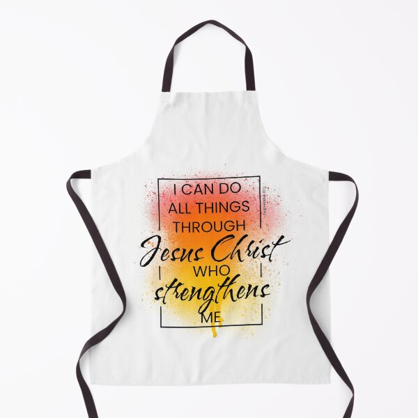 Item preview, Christian I Can Do All Things Red and Yellow Alcohol Ink Bible Verse designed and sold by StephanieWard.
