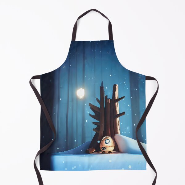 Item preview, Little Mushroom Head alone in the cold woods designed and sold by ArtificialBeaux.