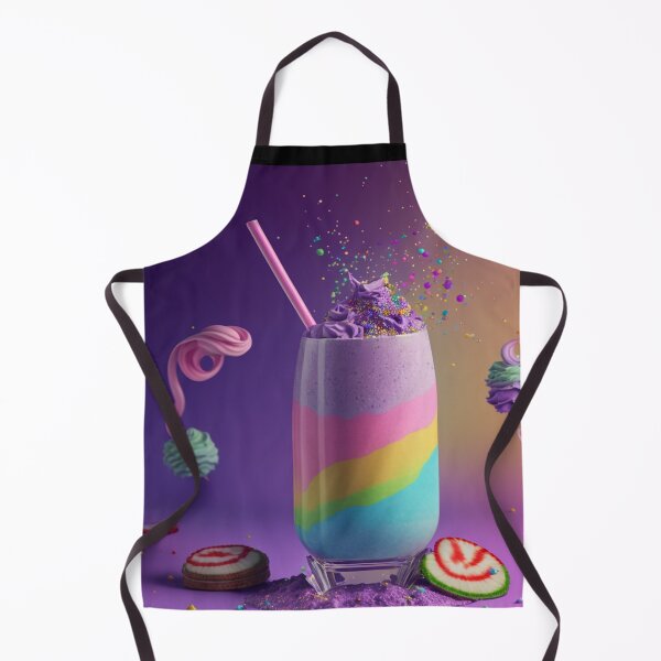 Artikelvorschau, rainbow icecream milkshake entworfen und verkauft von MrUtDesign.