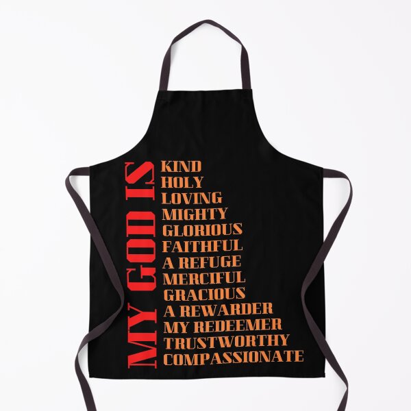 Item preview, My God is - Red/Orange designed and sold by BlessedConcepts.